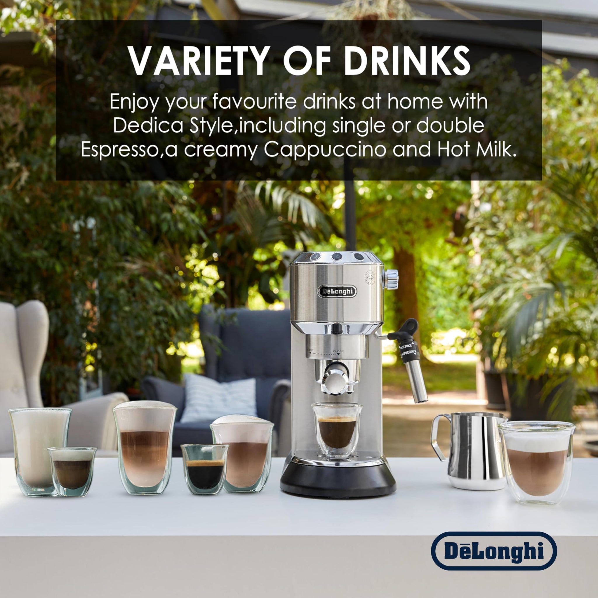 DeLonghi America, Inc EC685M Dedica Deluxe espresso