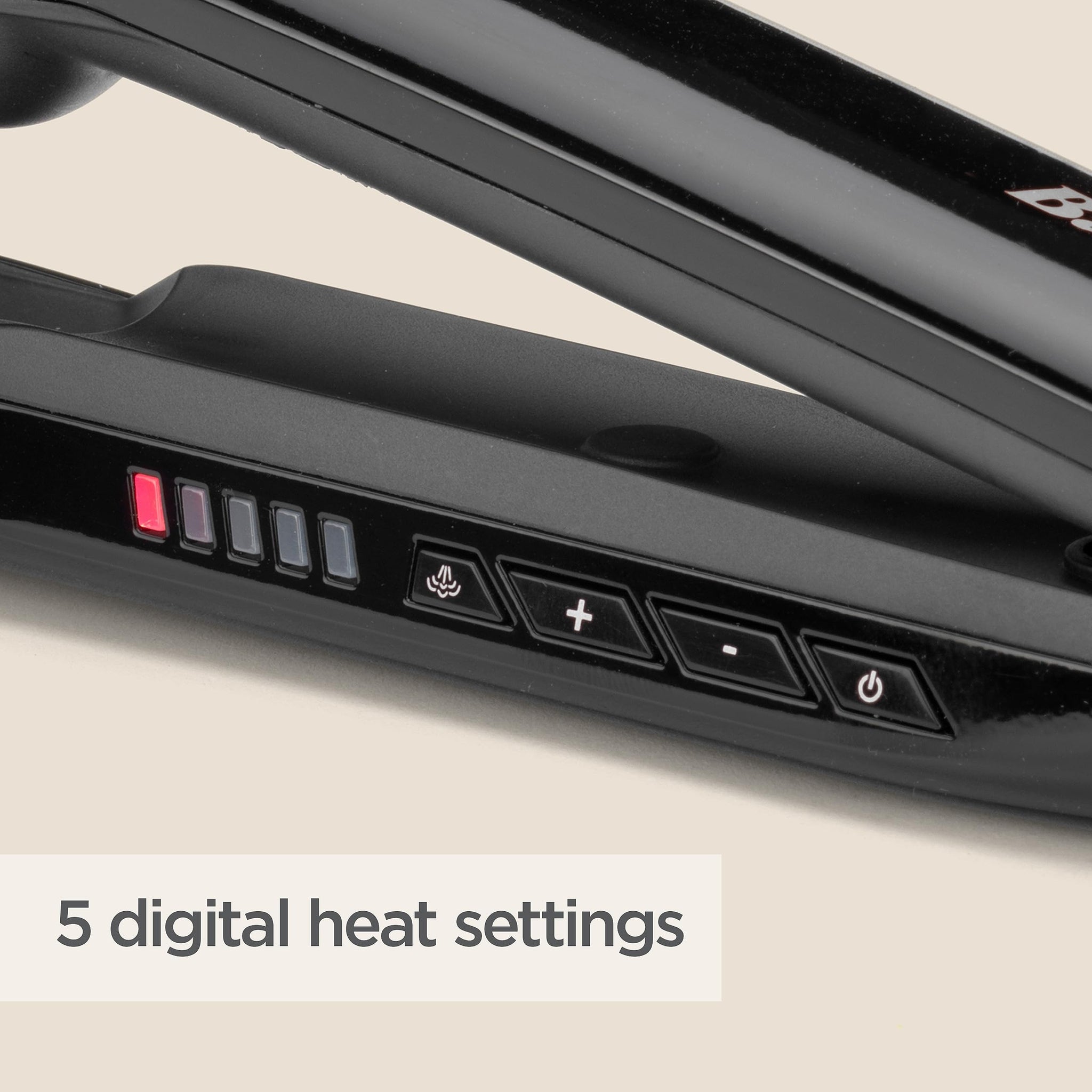 BaByliss Steam Shine Styler Hair Straightener