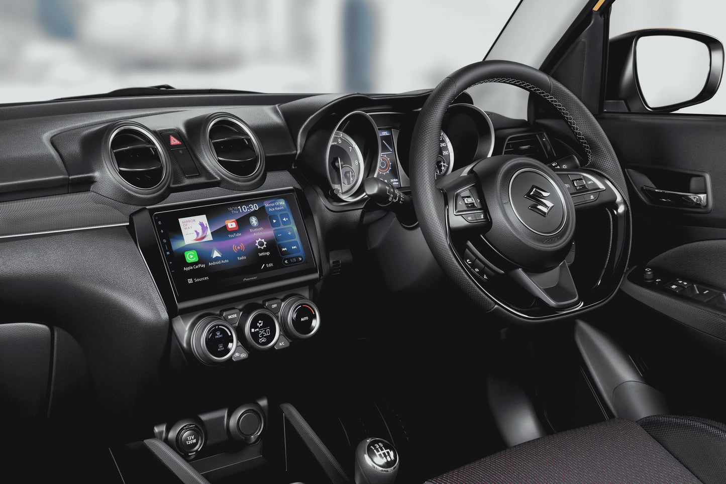 Pioneer DMH-AP6650BT 9 Inch Display with Wireless Android Auto/Carplay and Weblink