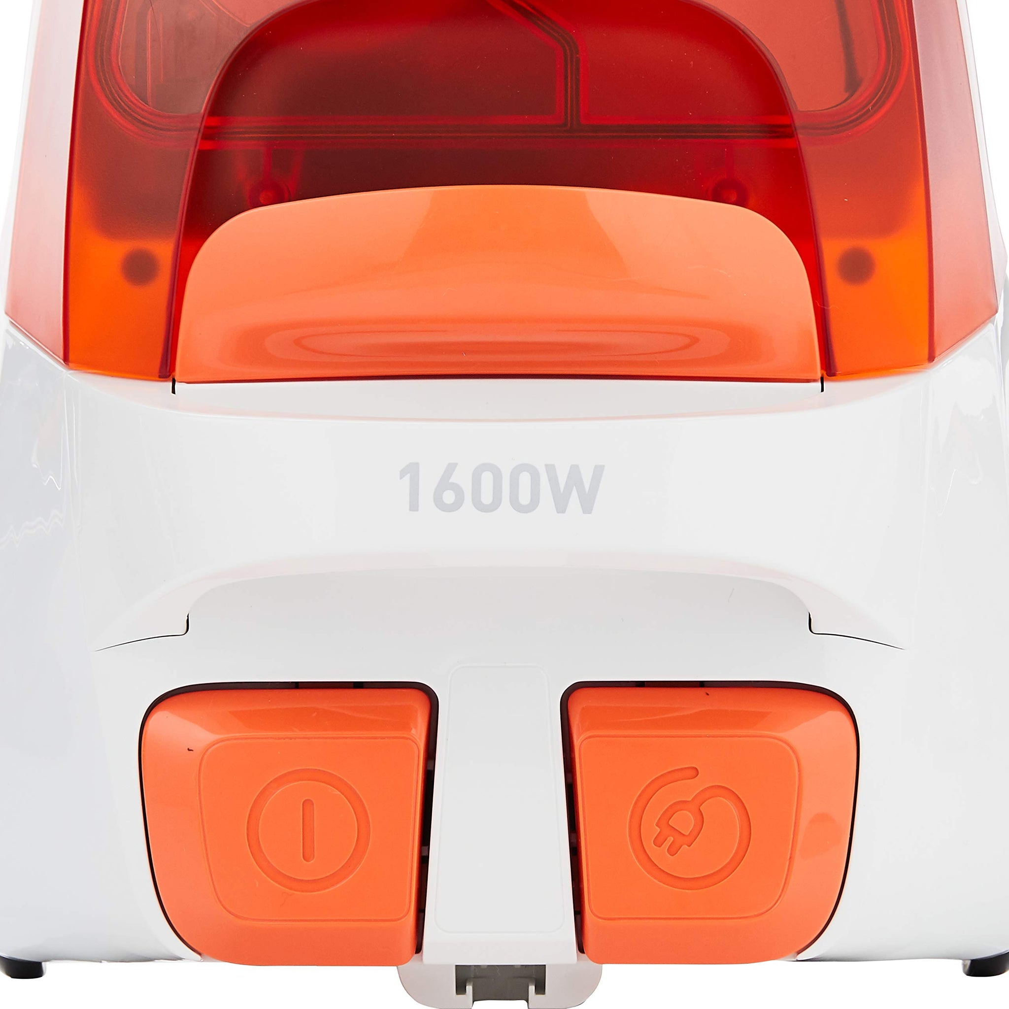Tefal Micro Space Cyclonic TW3233 - Bagless Vacuum Cleaner, 1600W, 1L Dust Box Capacity, 2 Levels of Filtration, Easy Dust Removal, Ultra-Compact, Papaya