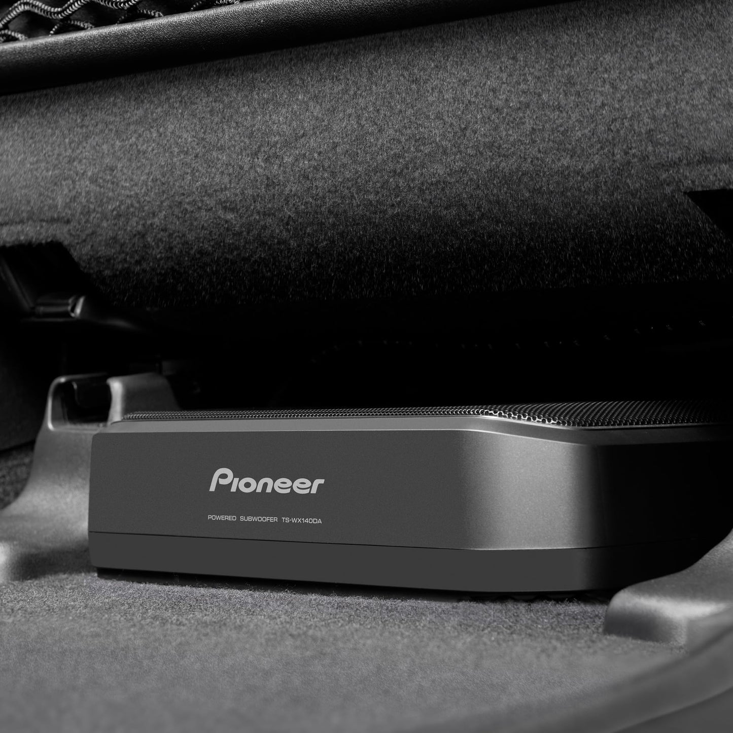 Pioneer TS-WX140DA Aktiv-Minisubwoofer 6x9, integrierter leistungsstarker Class D-Verstärker mit 170 W Maximalleistung, Eingangsnennleistung 50 W, schwarz