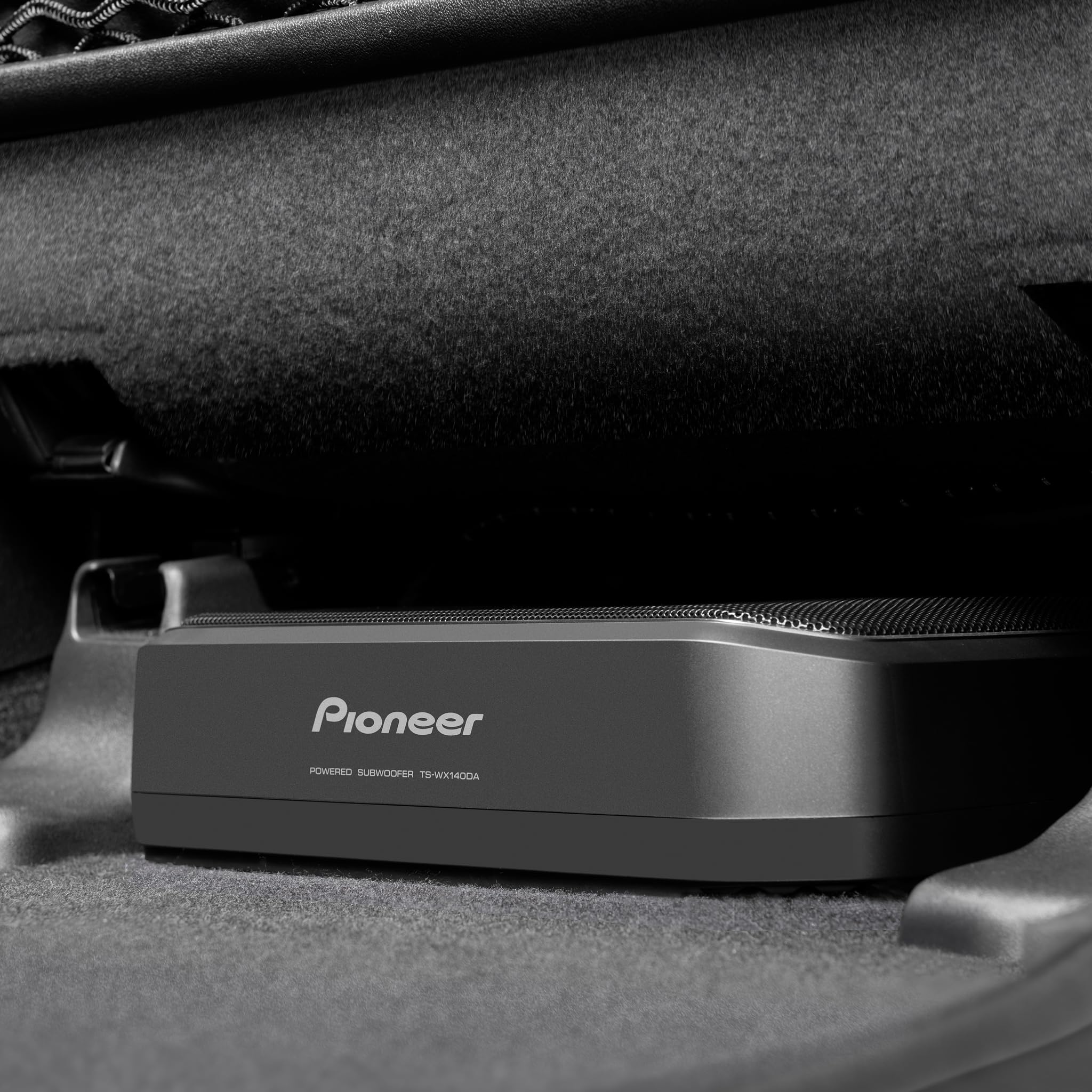 Pioneer TS-WX140DA Aktiv-Minisubwoofer 6x9, integrierter leistungsstarker Class D-Verstärker mit 170 W Maximalleistung, Eingangsnennleistung 50 W, schwarz