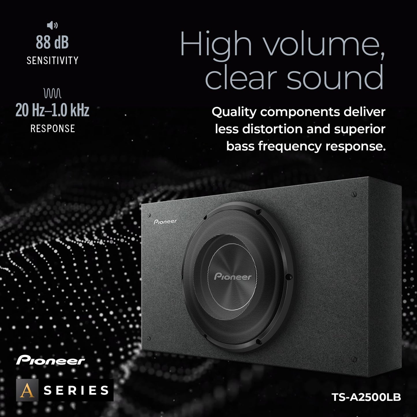 TS-A Slim Pre-Loaded Subwoofers