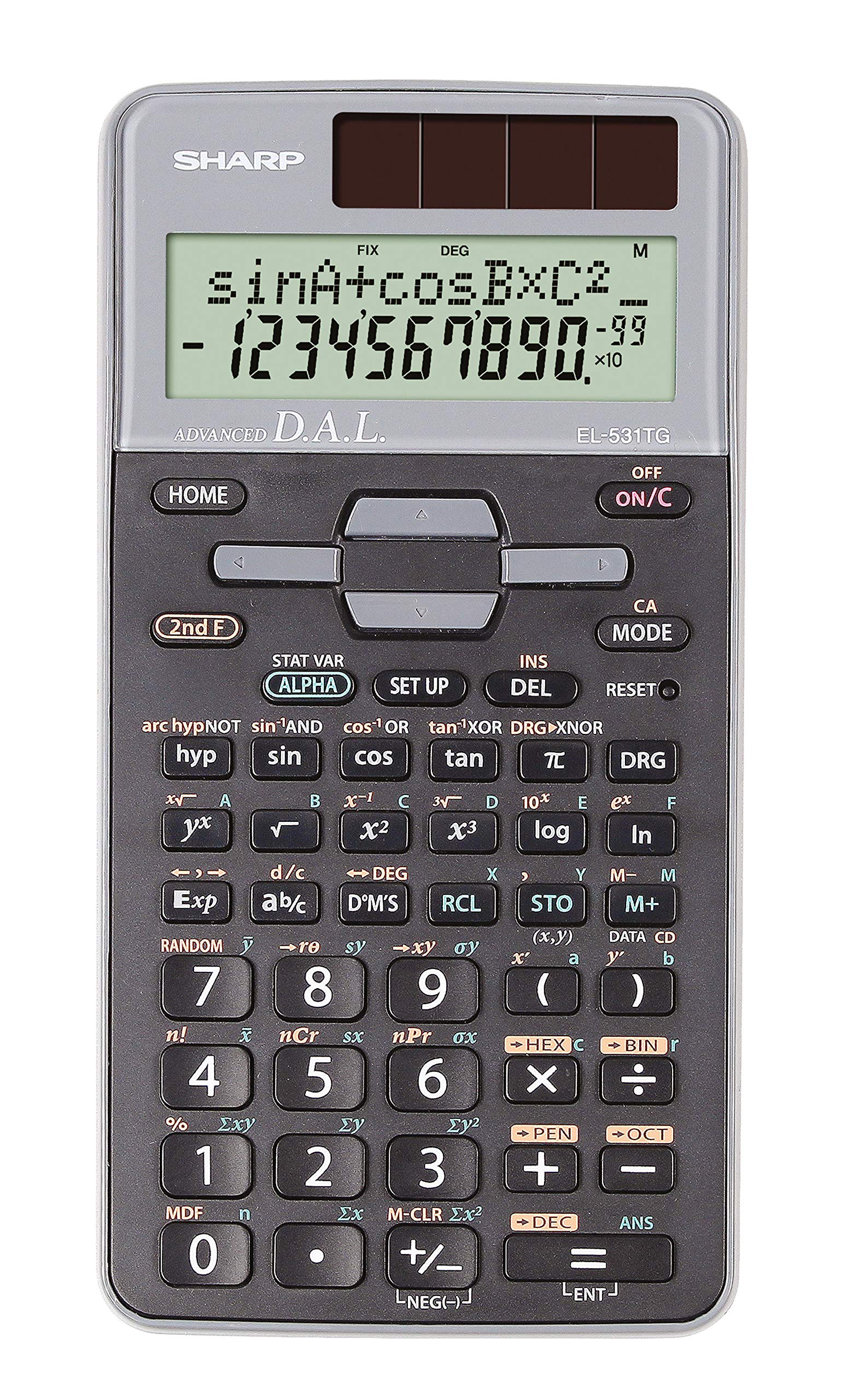 Sharp EL-531 TG Scientific School Calculator