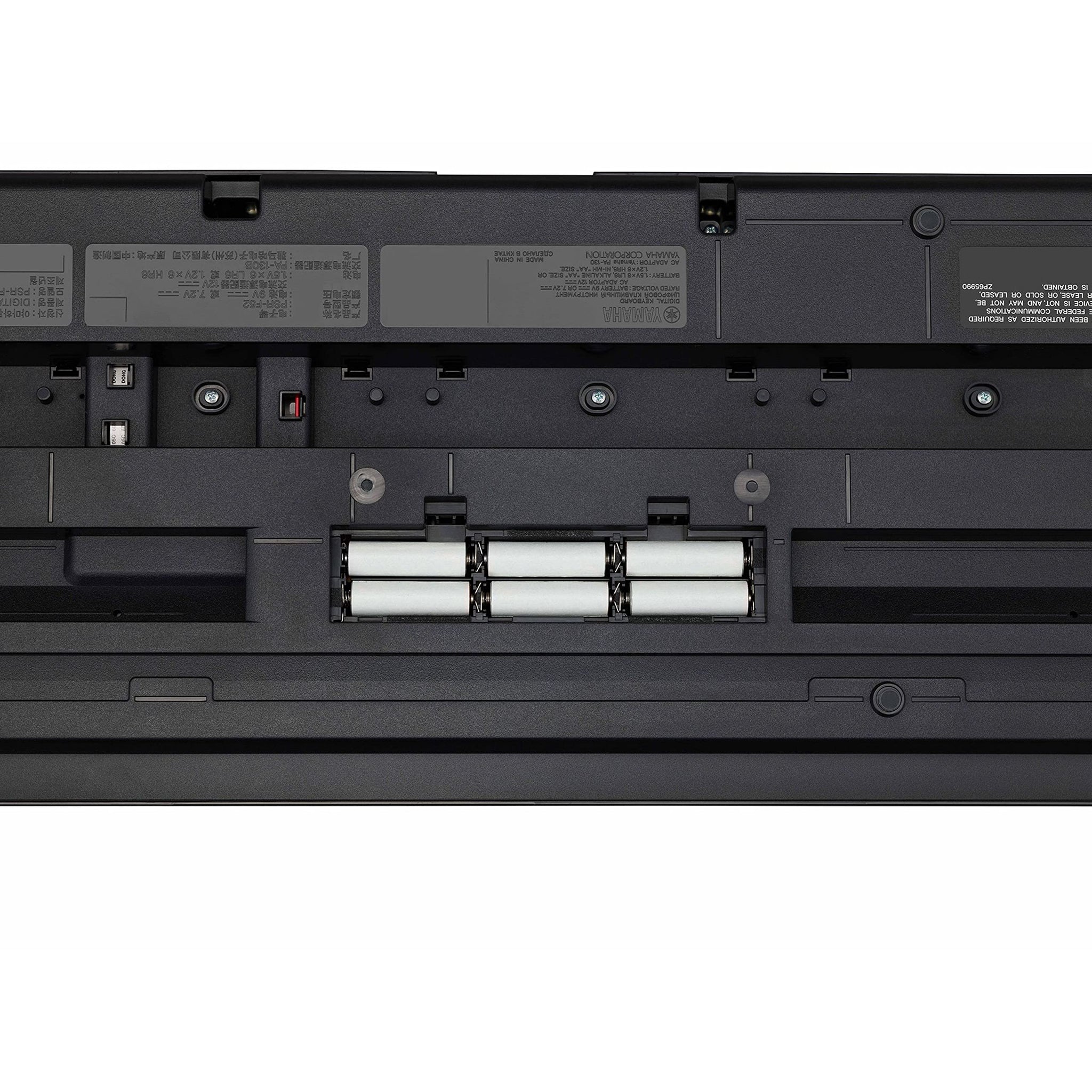 Yamaha PSR-F52 Digital Keyboard, schwarz