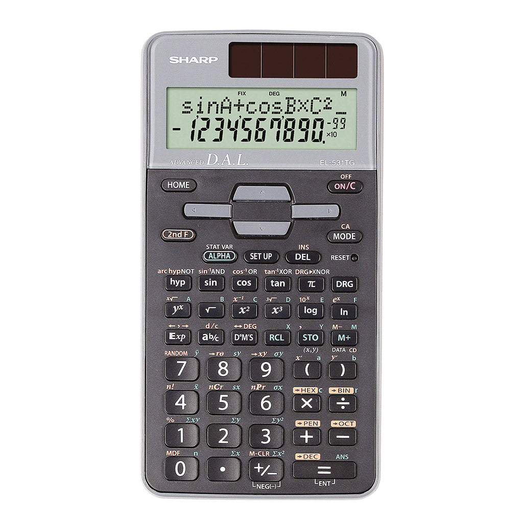 Sharp EL-531 TG Scientific School Calculator