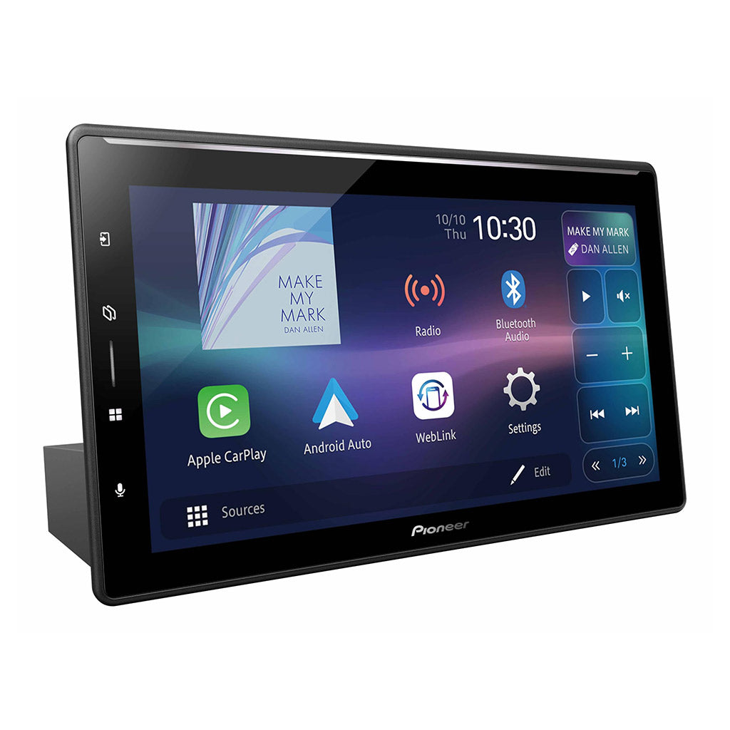 Pioneer DMH-ZF9650BT 10.1" HD Floating AV Receiver with Wireless Apple CarPlay, Android Auto