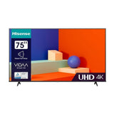Hisense 75 inch Smart TV UHD 4K A6N-Dolby Vision,Game Mode Plus,Smooth Motion with MEMC,AI Sports Mode,Voice Control,Share to TV,Youtube,Netflix,Disney+,Shahid and Anghami,A61N (2024 UAE Version)