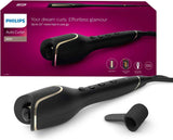 Philips Auto Curler BHB876/03 |Open barrel design for tangles free curls | Full Automatic Curler|3 Temperature modes | 3 Timer settings|Two smart curling guards| kertain ceramic coating