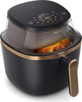 Air Fryer 6.2 liters power 1700 W 12 programs LED display color black series 3000 - NA332/00 - City Park