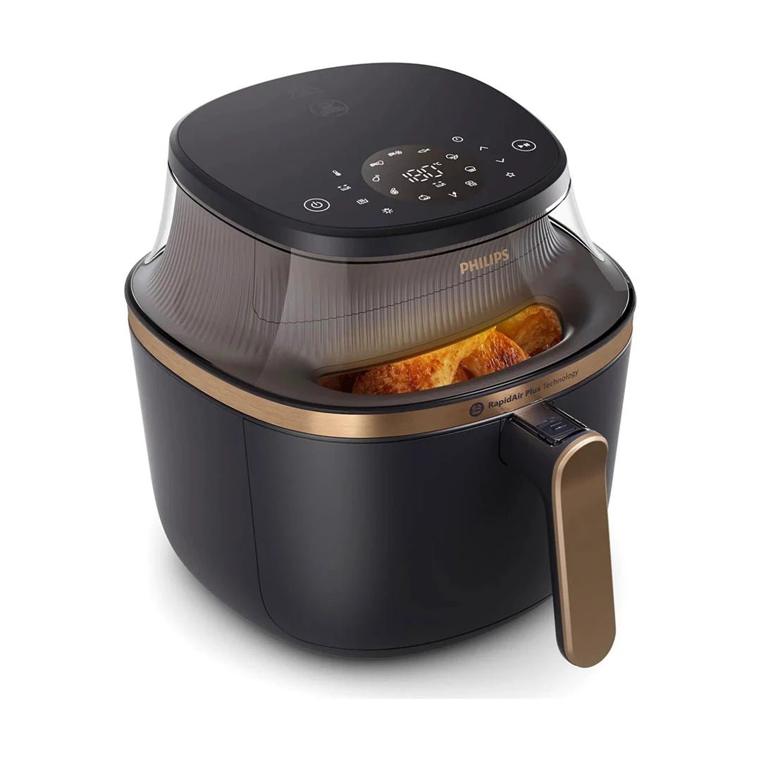 Air Fryer 6.2 liters power 1700 W 12 programs LED display color black series 3000 - NA332/00 - City Park