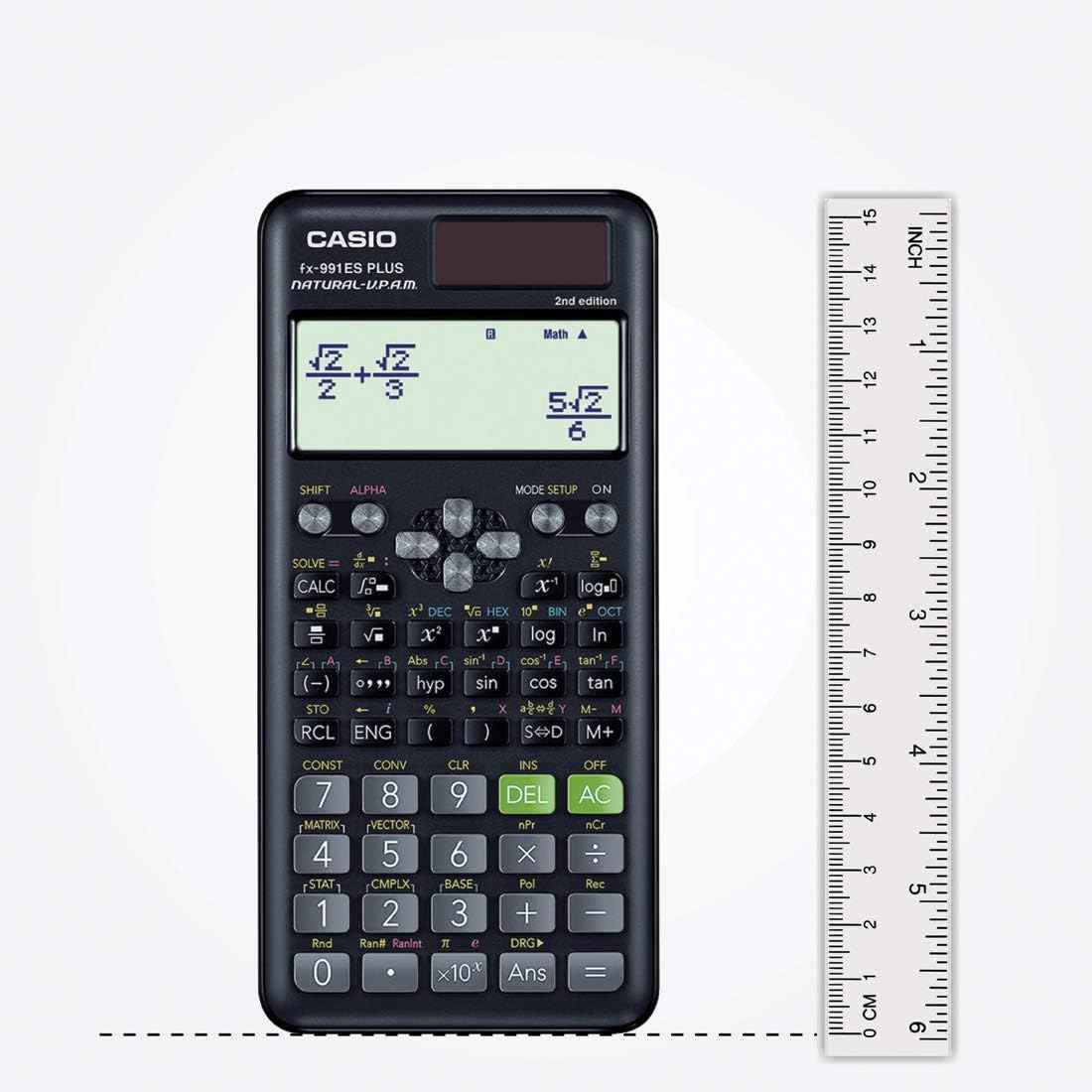 الة حاسبة تقنية وعلمية Fx-991ESPlus-2 من كاسيو Fx-991Es Plus الاصدار الثاني
