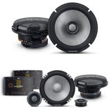 Alpine 6.5" R2 High-Resolution Speaker Bundle - A Pair of Pro-Series R2-S652 2-Way Component Speakers & a Pair of R2-S65 6.5" Coaxial Speakers - City Park