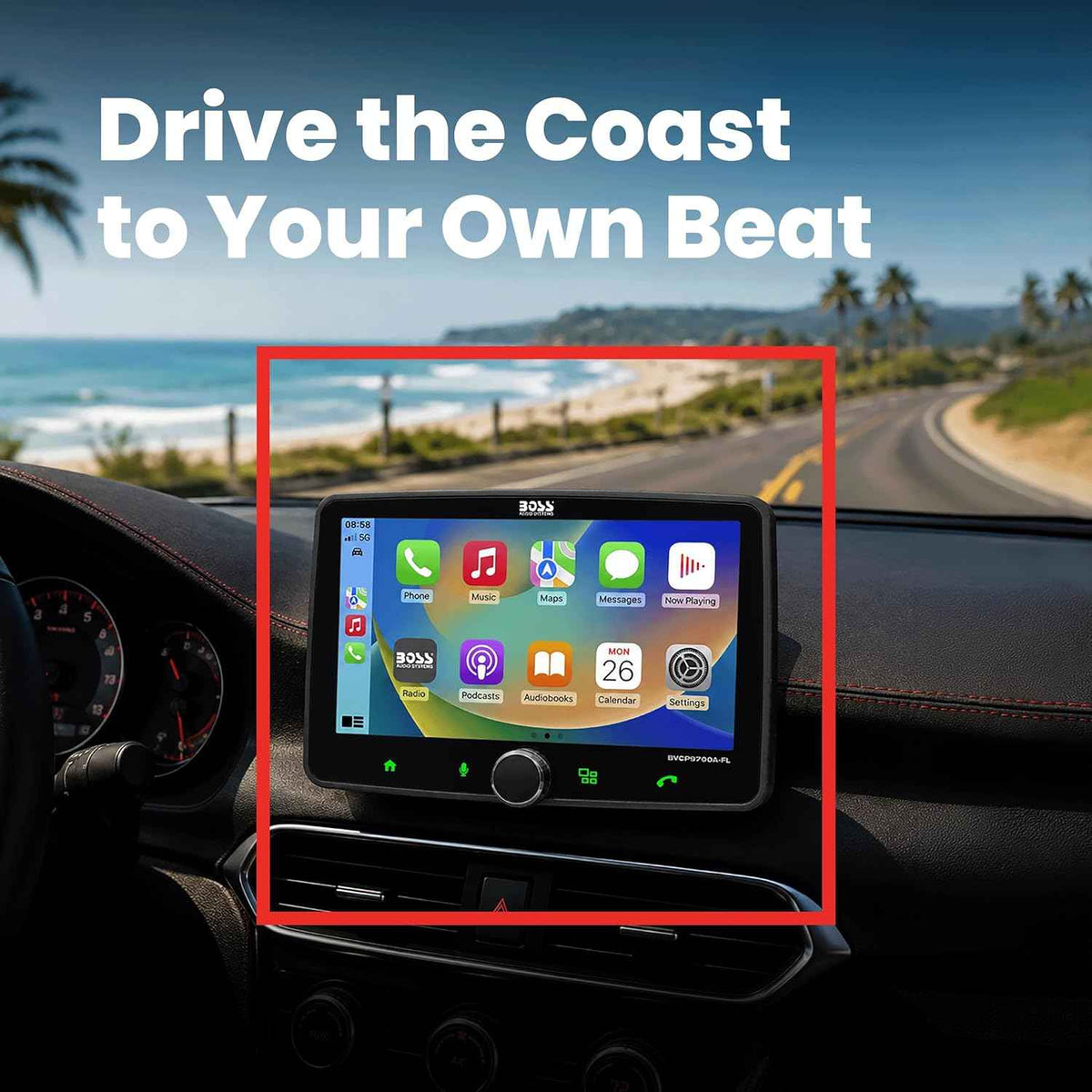 Transform Your Drive with the Boss BVCP9700A Car Display Stereo