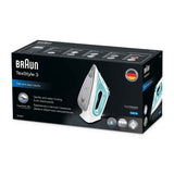 Braun Tex Style 3 Steam Iron, Turquoise, Si 3041 Gr."Min 1 year manufacturer warranty