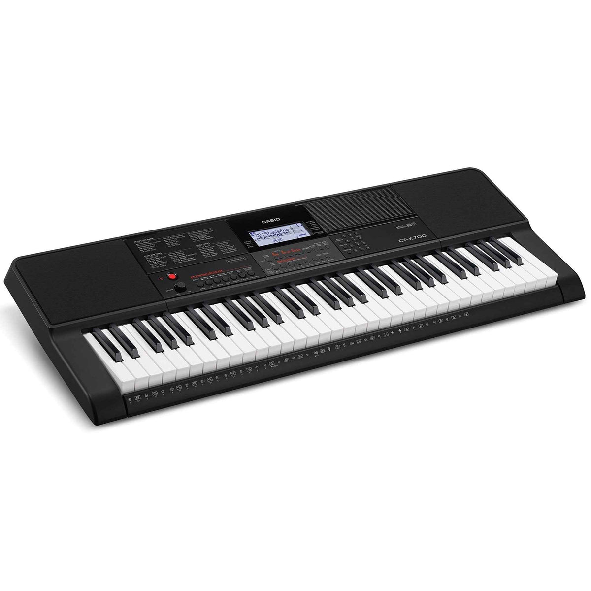 Casio CT-X700C5 Full Size High-Grade Touch Response Keyboard in Black