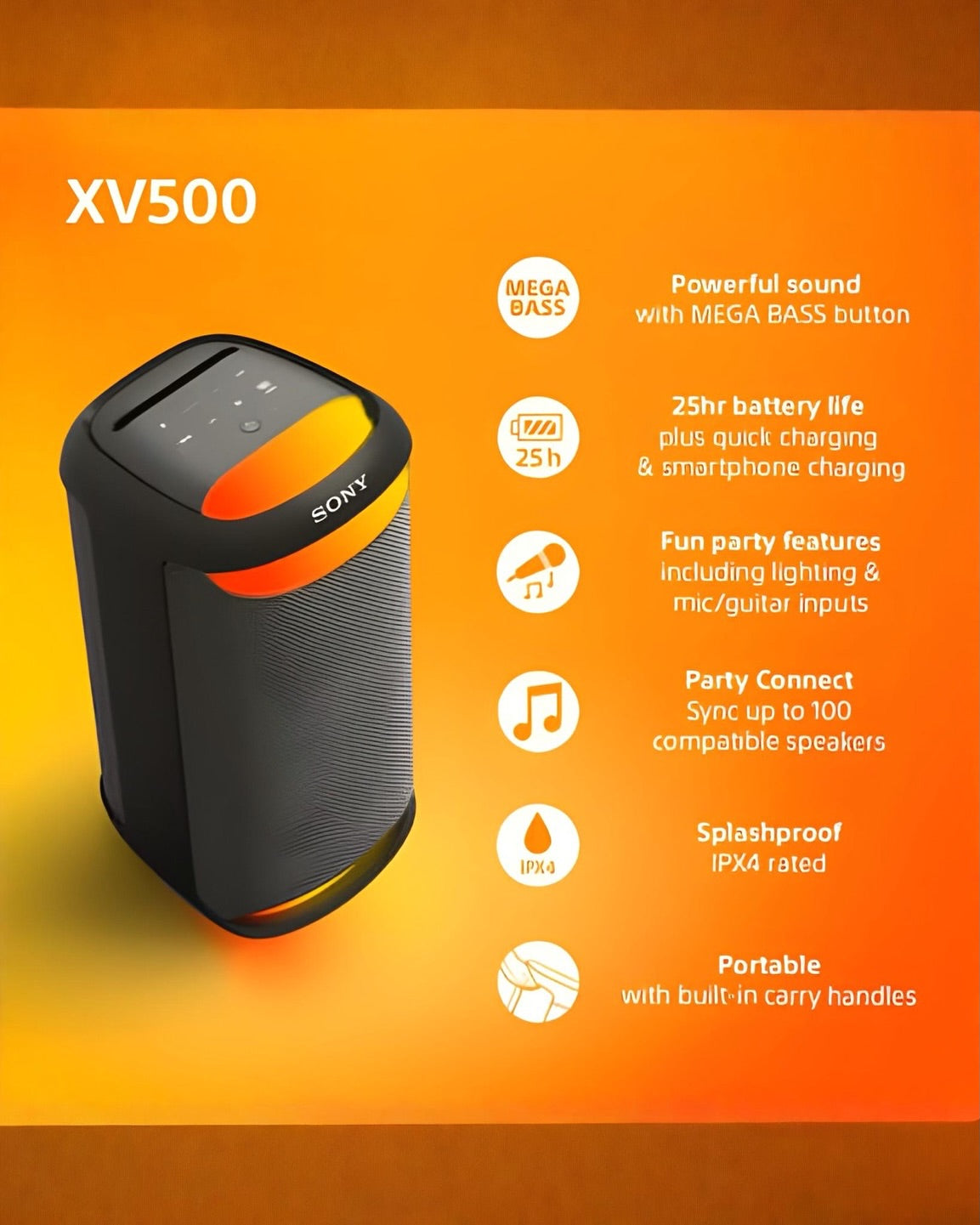 Sony SRS-XV500 X-Series