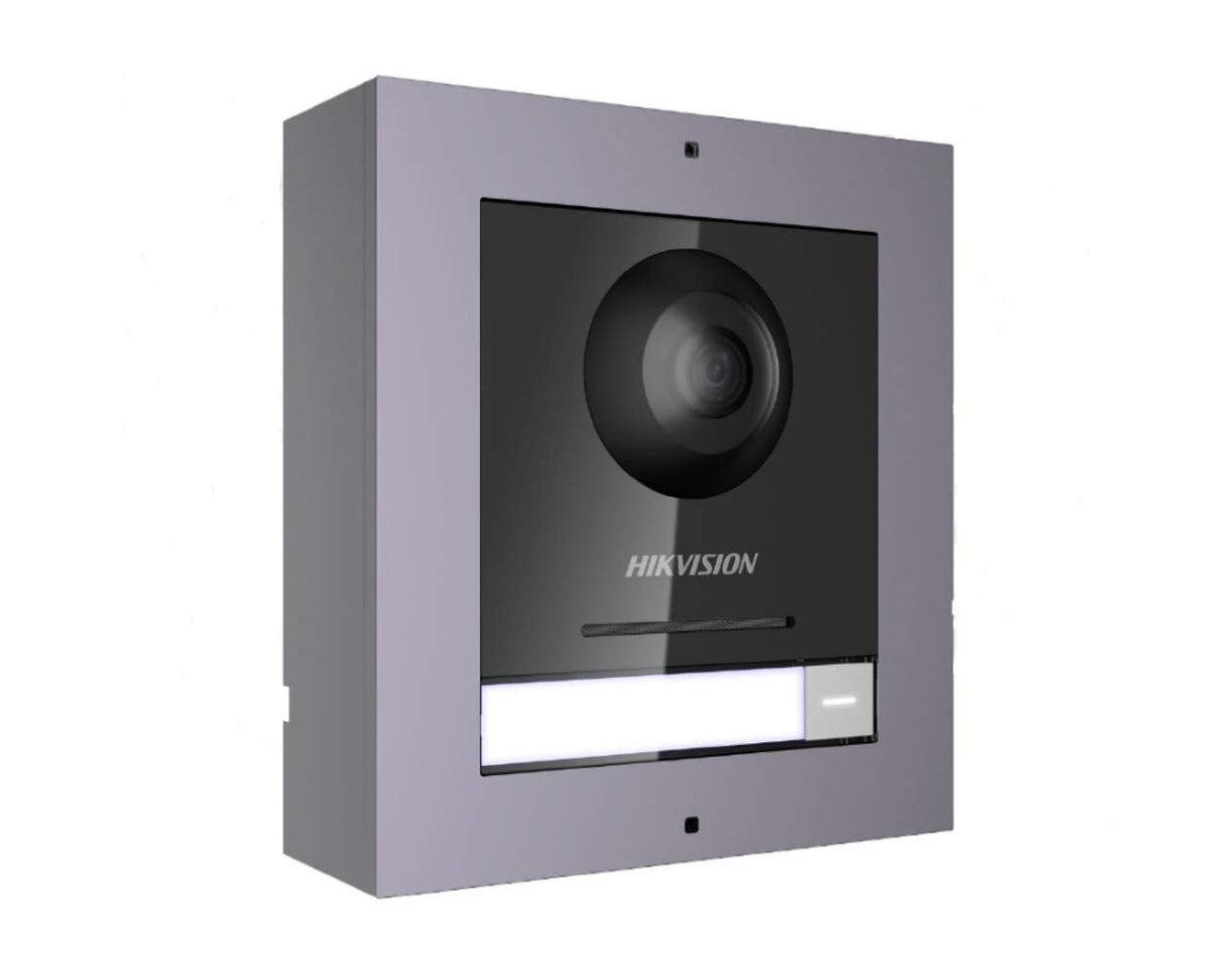 Hikvision AC DS-KIS602 2nd Gen Video Intercom KIT Out in Station Standard PoE SWT, City Park