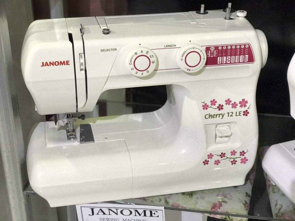 Janome 12LE Cherry Sewing Machine