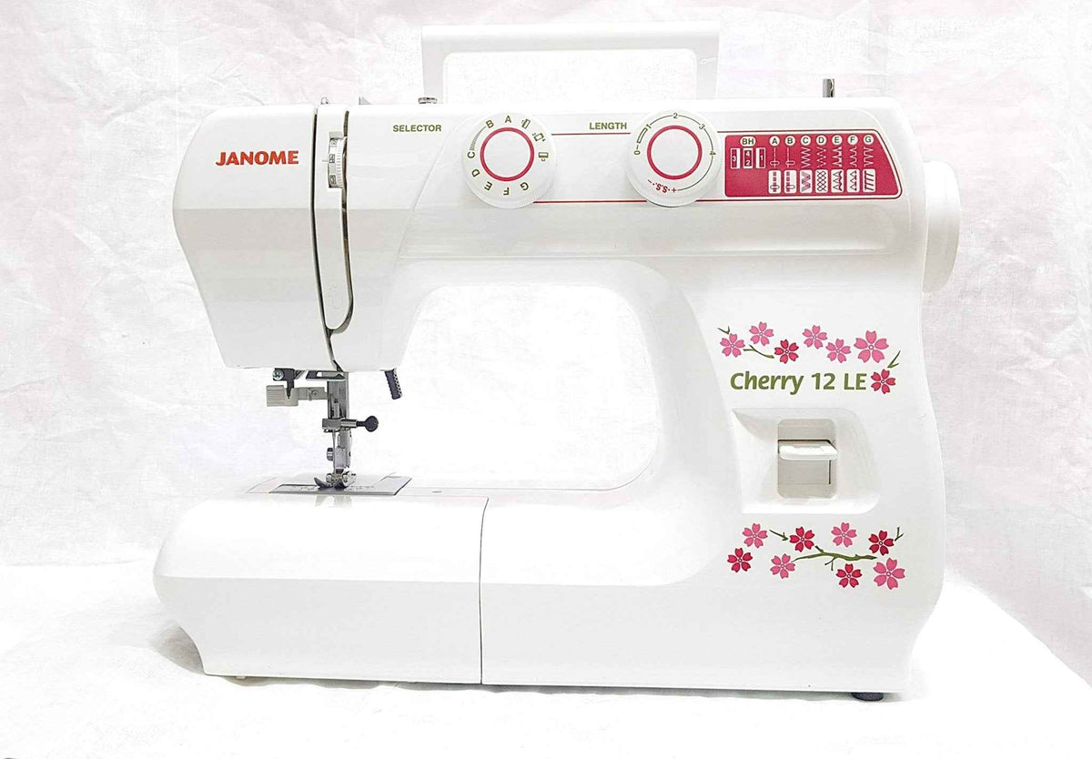 Janome 12LE Cherry Sewing Machine