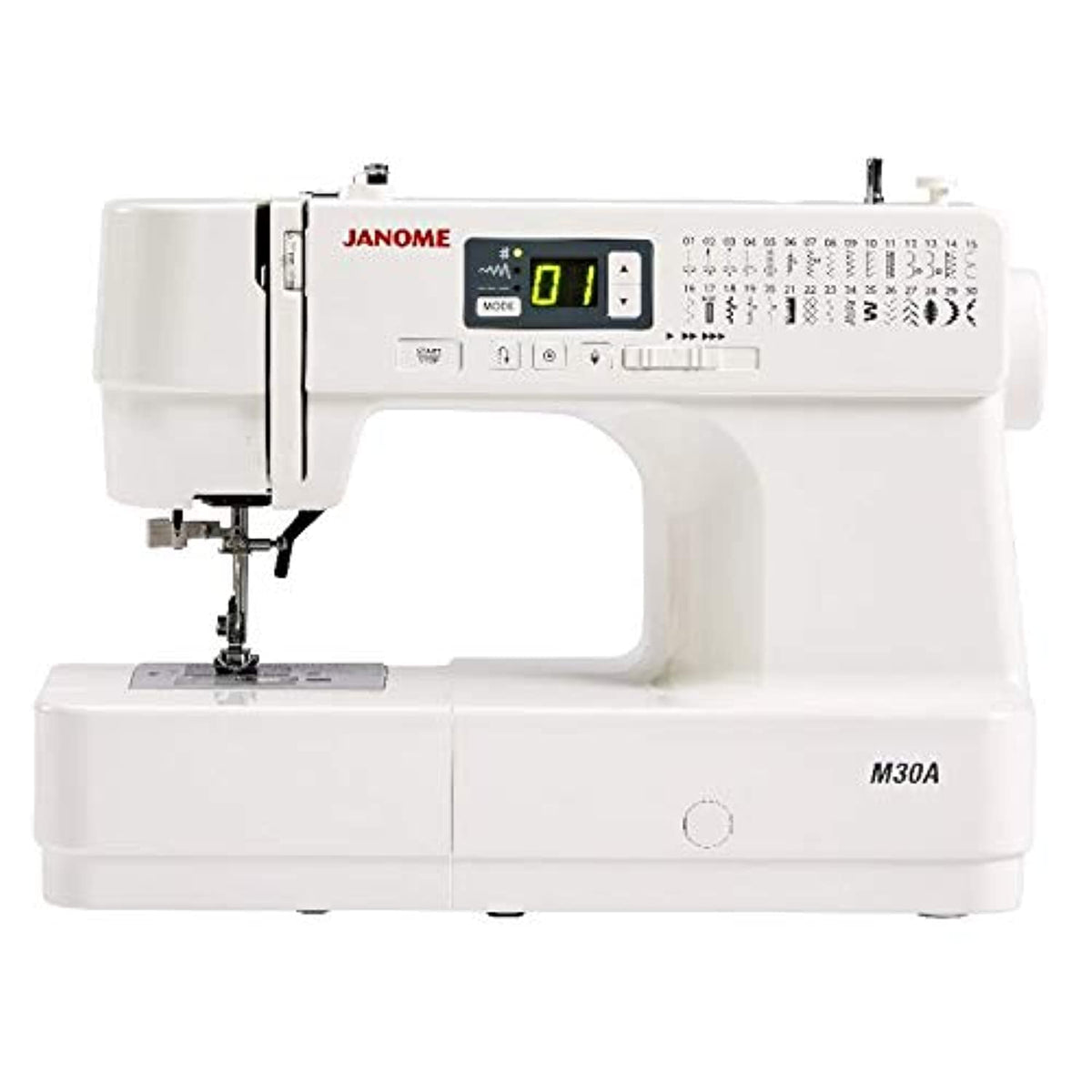 Janome M30A Computer Sewing Machine Compact, Functional and Easy to Use - City Park