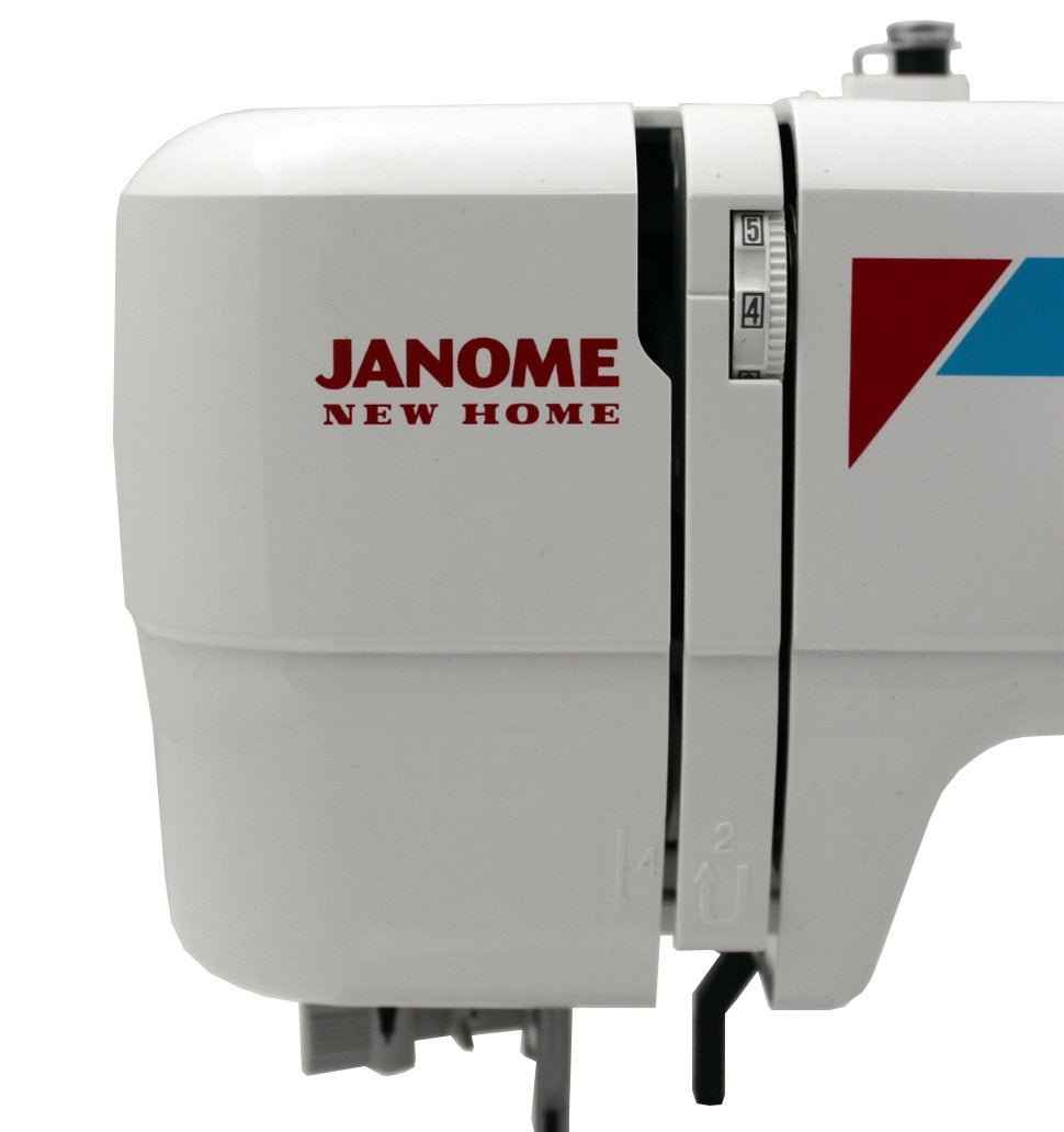 Janome MOD-19Easy-to-Use Sewing Machine with 11 Stitches, and 5-Piece Feed Dogs