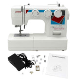 Janome MOD-19Easy-to-Use Sewing Machine with 11 Stitches, and 5-Piece Feed Dogs