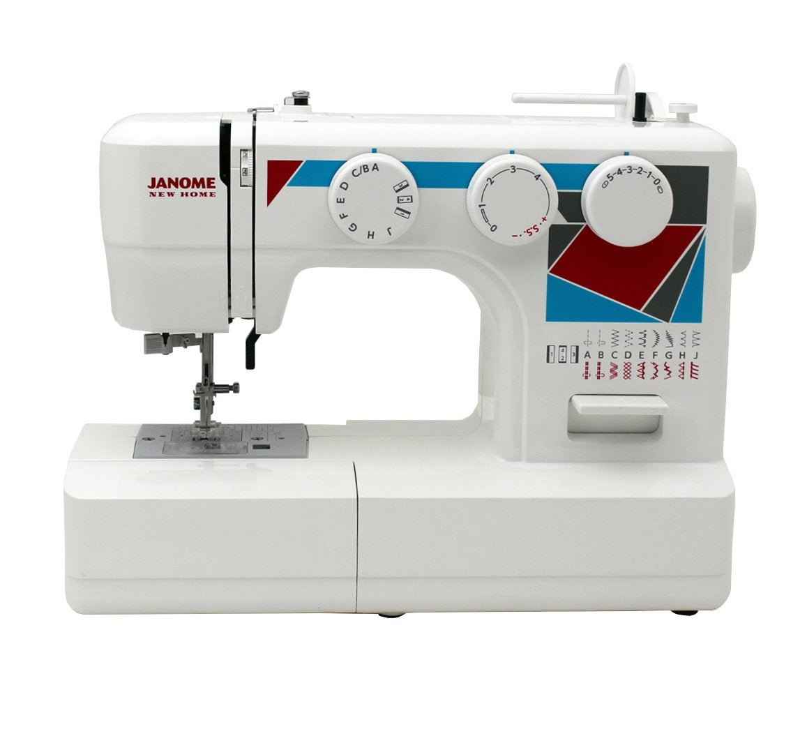 Janome MOD-19Easy-to-Use Sewing Machine with 11 Stitches, and 5-Piece Feed Dogs