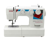 Janome MOD-19Easy-to-Use Sewing Machine with 11 Stitches, and 5-Piece Feed Dogs