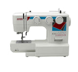 Janome MOD-19Easy-to-Use Sewing Machine with 11 Stitches, and 5-Piece Feed Dogs
