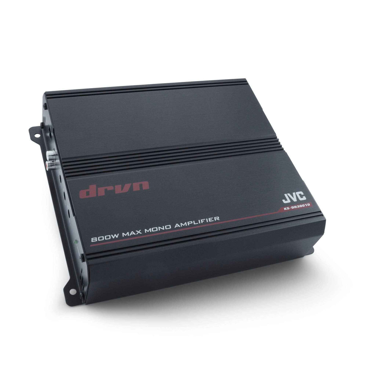 JVC KS-DR3001D 800W Peak DRVN Series Class-D 2-Ohm Stable Monoblock Power Amplifier