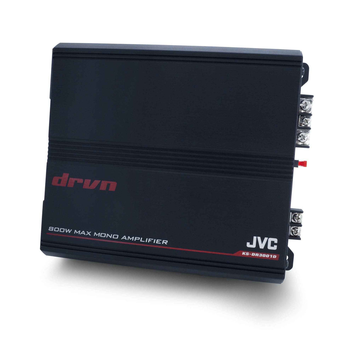 JVC KS-DR3001D 800W Peak DRVN Series Class-D 2-Ohm Stable Monoblock Power Amplifier