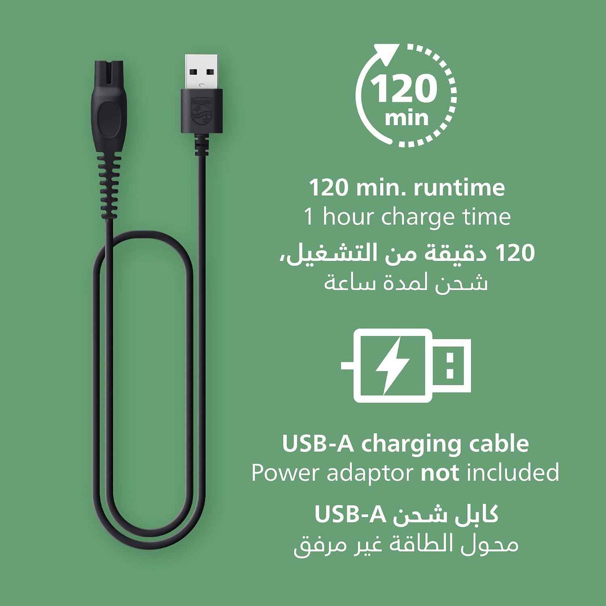 ماكينة التشذيب متعددة الاستخدامات MG7922/15 من Philips | مجموعة عناية 13 في 1 لتشذيب الوجه والشعر والجسم | مشط دقيق لتسريح مثالي | 120 دقيقة من الاستخدام اللاسلكي، مقاومة للماء