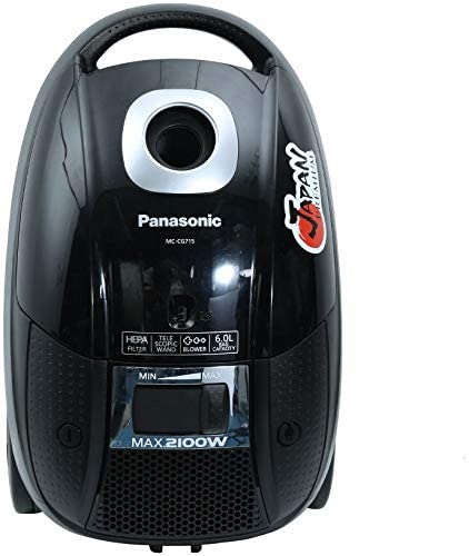 Panasonic Canister Vacuum Cleaner Black - MC-CG715 - City Park