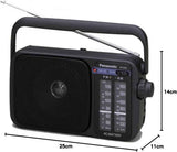 Panasonic Rf-2400D Panasonic Rf-2400D Portable Radio Am/Fm 2Band Receiver Black - Black