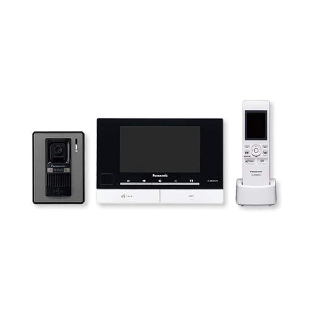 Panasonic, Wireless Video Intercom System, Black, VL-SWD272CX1 - City Park