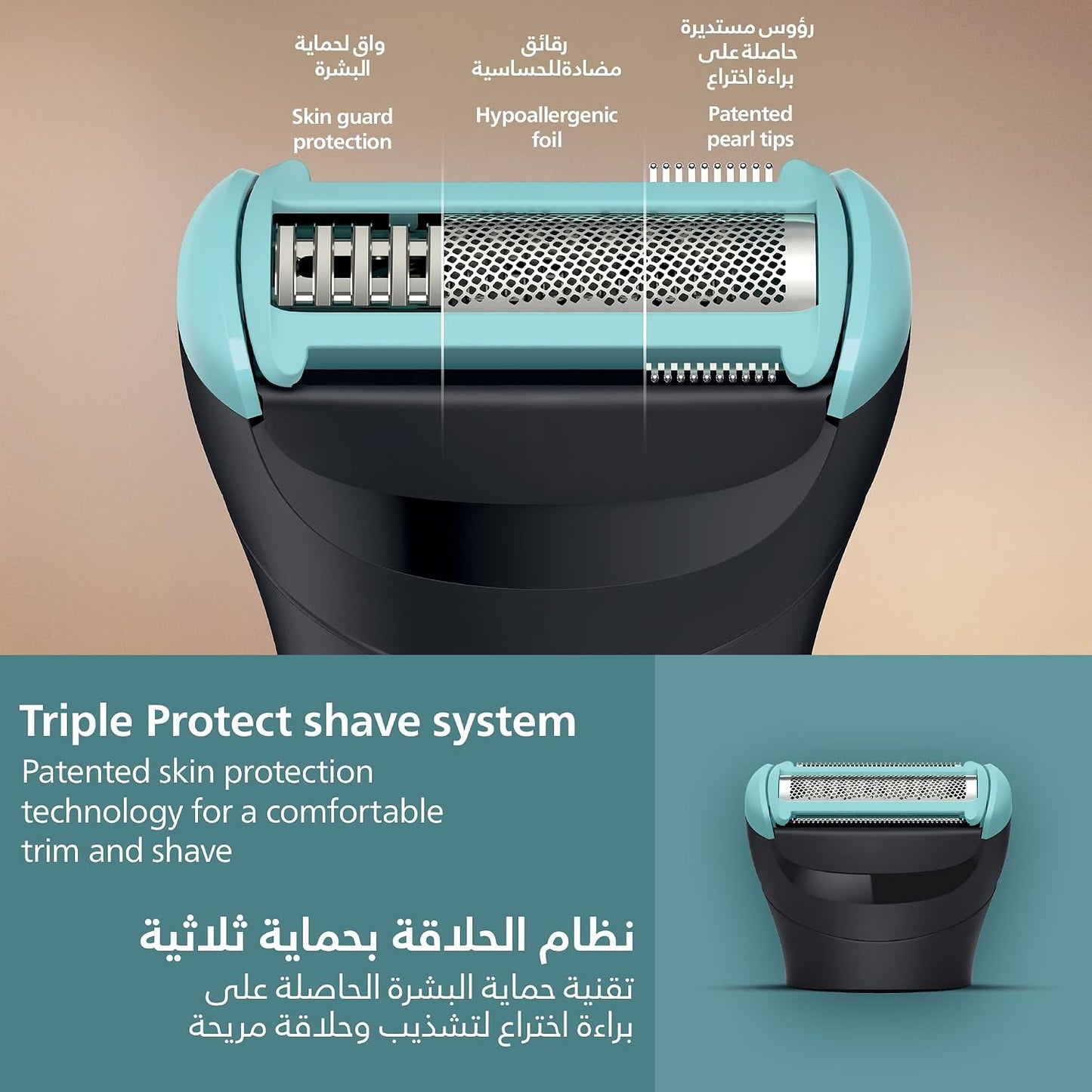Philips All-in-One Trimmer MG7922/15 | 13-in-1 Face, Hair & Body Grooming | Precision Comb for Exact Styling | 120min Cordless, Showerproof - City Park