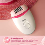 Philips BRE235/00 Satinelle Essential Corded Compact Epilator for Women
