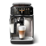 Philips Fully Automatic Espresso Machine Series 5400-12 Beverages, LatteGo Milk Solution, 4 User Profiles, TFT Display, Chrome - EP5447/23 - City Park