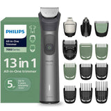 Philips India's No.1 Men's Trimmer* | Ultimate Precision | BeardSense Technology- Scans 125x/sec, adapts to density | All-in-One Full body Grooming Kit | 120min runtime | IPX7 | 5yr warranty* | MG7922