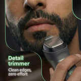 Philips India's No.1 Men's Trimmer* | Ultimate Precision | BeardSense Technology- Scans 125x/sec, adapts to density | All-in-One Full body Grooming Kit | 120min runtime | IPX7 | 5yr warranty* | MG7922