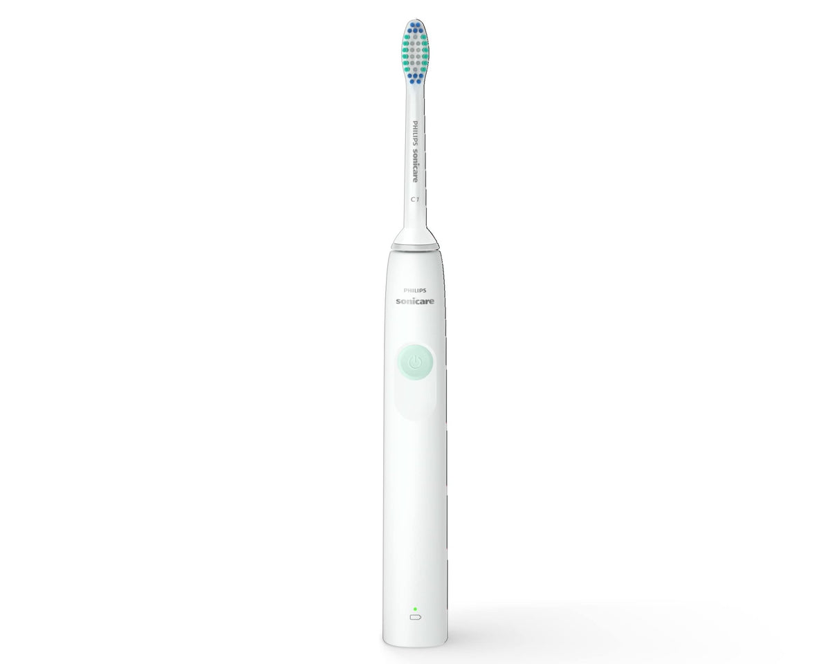 Philips Sonicare Rechargeable Electric Toothbrush 1100 Series, White, HX3641/01 Certified UAE 3 Pin - City Park