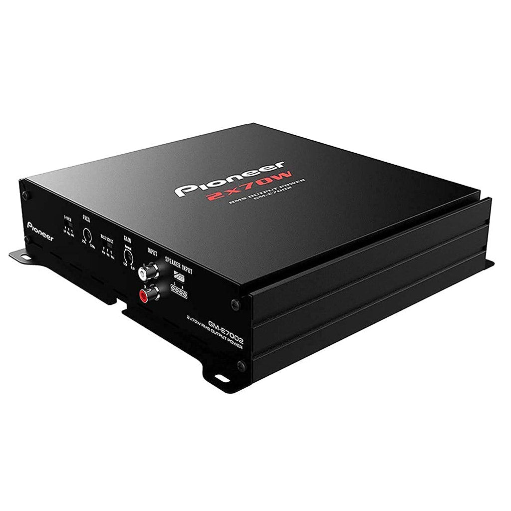 Pioneer Car Amplifier GM-E7002,Number of Channels 2/1 Max Wattage(4 ohms) 125Wx2/500Wx1(Bridge) Rated Power(4 ohms <=1% THD+N) 70Wx2 - City Park