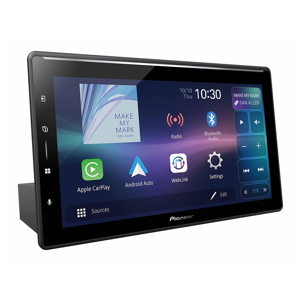 Pioneer DMH-ZF9650BT 10.1" HD Floating AV Receiver with Wireless Apple CarPlay, Android Auto - City Park