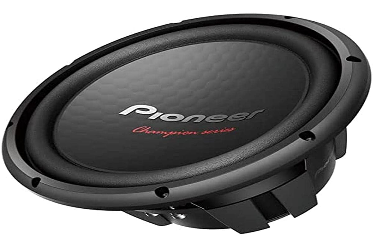 Pioneer TS-W312D4 12 inch Double Coil Subwoofer 1600 Watts Max,Black - City Park
