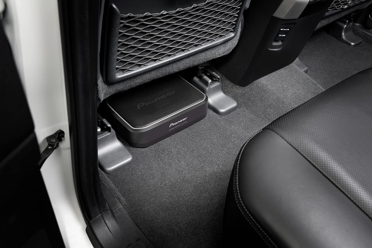 Pioneer TS-WX140DA Aktiv-Minisubwoofer 6x9, integrierter leistungsstarker Class D-Verstärker mit 170 W Maximalleistung, Eingangsnennleistung 50 W, schwarz - City Park