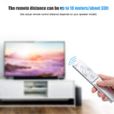 Remote Control, Comfortable To Touch Aluminum Alloy Shell Material Universal Remote Control 33ft Remote for Voice TV - City Park