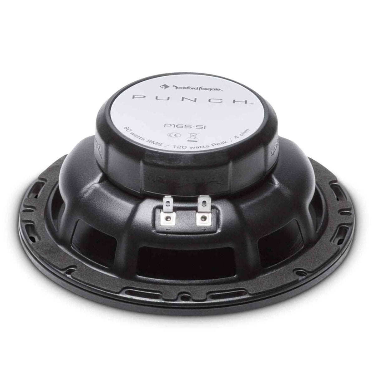 Rockford Fosgate P165si 6.5-Inch 2-Way Euro Fit Compatible System Internal Xover, Set of 4