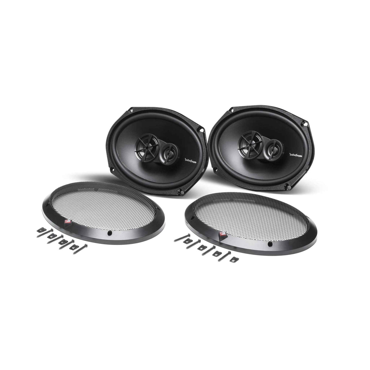 Rockford Fosgate R169X3 Prime 6” x 9” 3-Way Full-Range Coaxial Speaker (Pair)