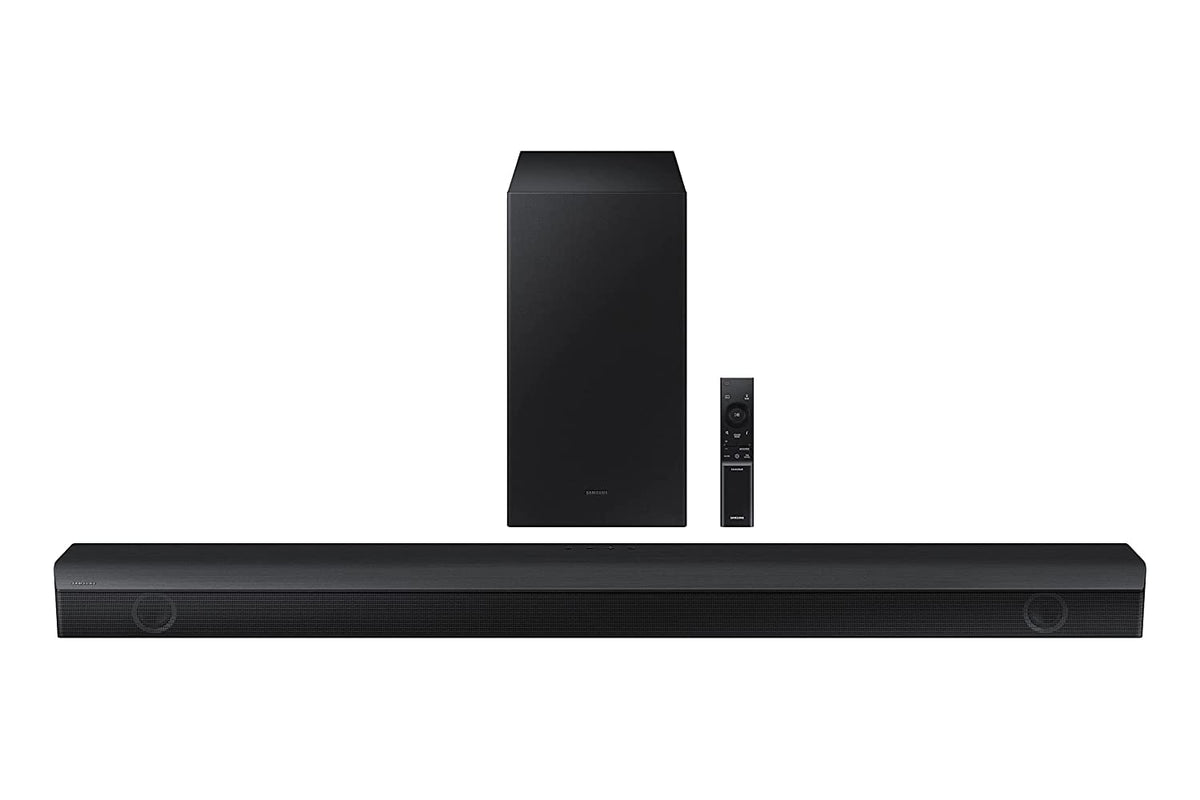 3.1ch Wireless Soundbar with Dolby Digital, DTS Virtual:X & Subwoofer – Samsung HW-B650/SA - City Park